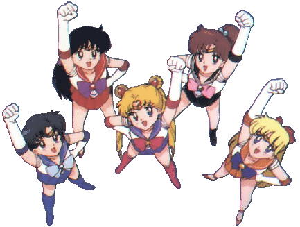 [Can't get enough of these kids! The Sailor Senshi]